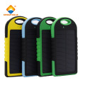 USB-Energien-Bank-wasserdichte 5000mAh / 12000mAh Handy-Solaraufladeeinheit